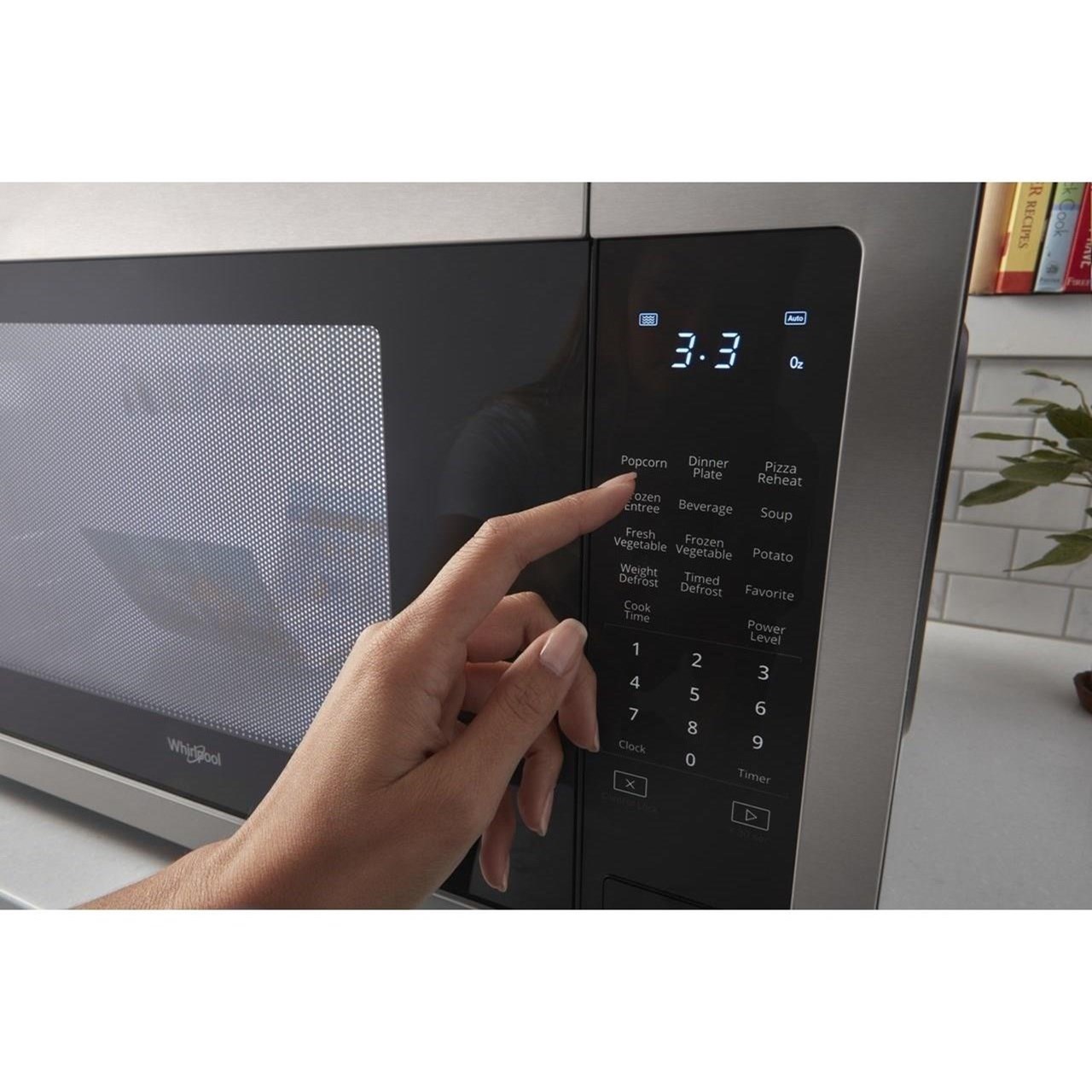 Whirlpool WMC50522HS 2.2 cu. ft. Countertop Microwave with Sensor